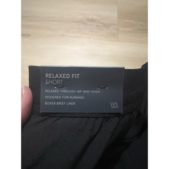 NWT VRST Men's XXL 5" Accelerate Running Brief Lined Short Pure Black MSRP $58 - Picture 8 of 8